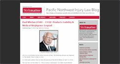 Desktop Screenshot of nw-injurylawyers.com